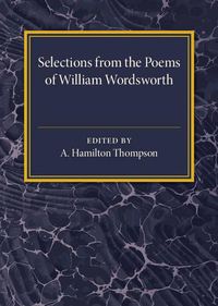 Cover image for Selections from the Poems of William Wordsworth