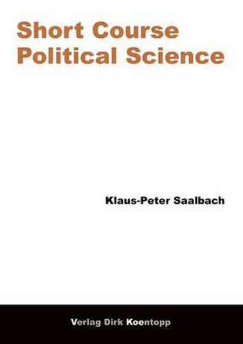 Cover image for Short Course Political Science