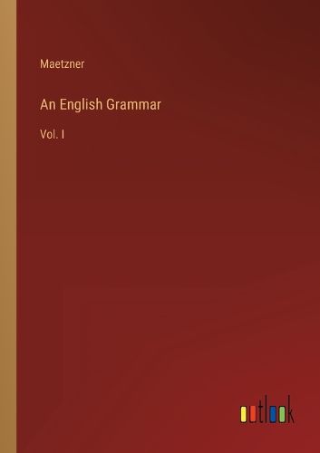 Cover image for An English Grammar