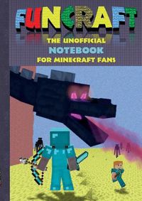 Cover image for Funcraft - The unofficial Notebook (quad paper) for Minecraft Fans: Notebook, notepad, tablet, scratch pad, pad, gift booklet, christmas present gift, eastern, birthday, craft, bestseller