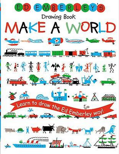 Cover image for Ed Emberley's Drawing Book: Make a World