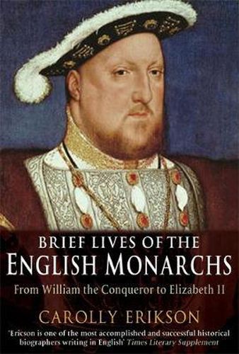 Cover image for Brief Lives of the English Monarchs