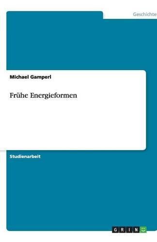 Cover image for Fruhe Energieformen