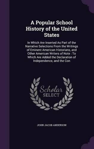 Cover image for A Popular School History of the United States