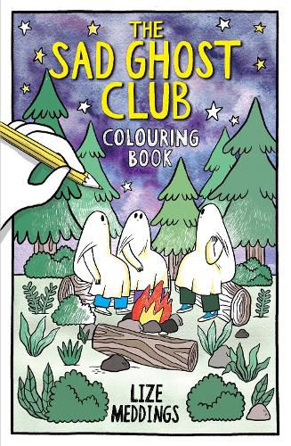 Cover image for The Sad Ghost Club Colouring Book