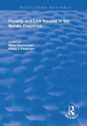Cover image for Poverty and Low Income in the Nordic Countries
