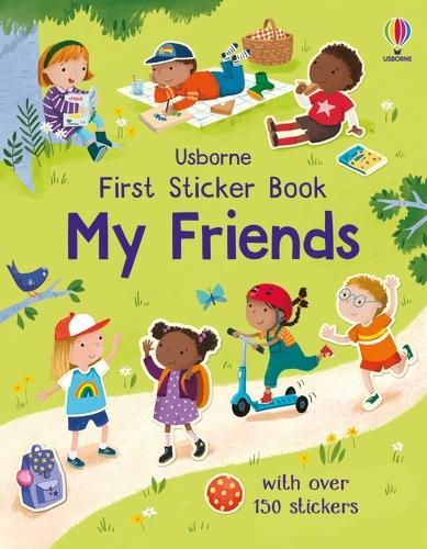 Cover image for First Sticker Book: My Friends