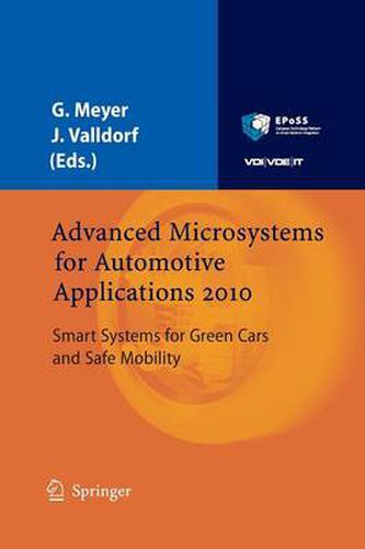 Cover image for Advanced Microsystems for Automotive Applications 2010: Smart Systems for Green Cars and Safe Mobility