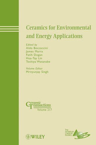 Cover image for Ceramics for Environmental and Energy Applications