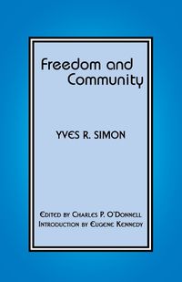 Cover image for Freedom and Community