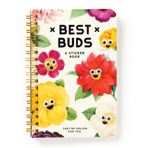 Cover image for Best Buds Googly Sticker Book