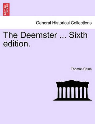 Cover image for The Deemster ... Sixth Edition.