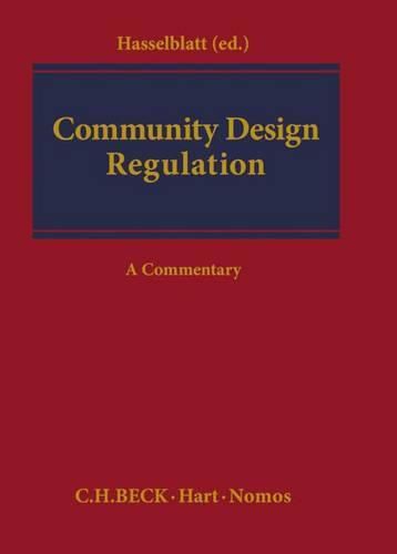 Cover image for Community Design Regulation: A Commentary