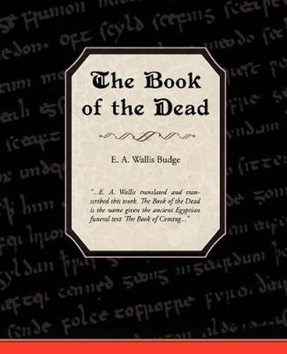 Cover image for The Book of the Dead