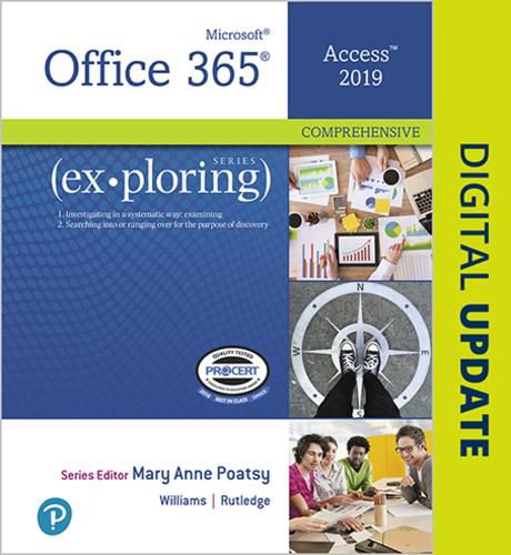 Cover image for Exploring Microsoft Office Access 2019 Comprehensive