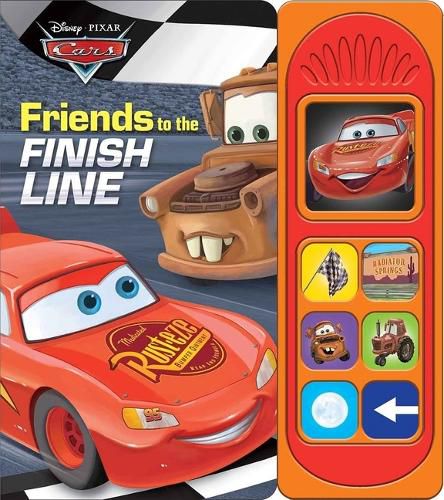 Cover image for Disney Pixar Cars Little Sound Book Friends To Finish Line