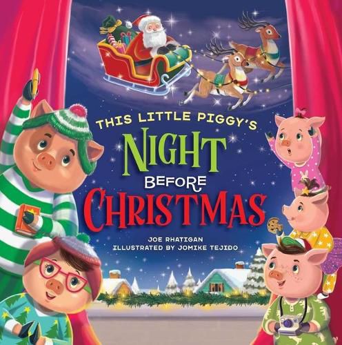 Cover image for This Little Piggy's Night Before Christmas