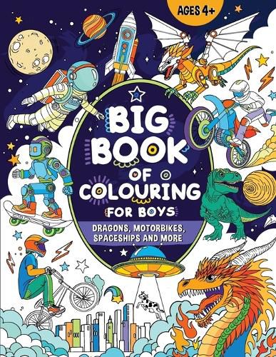 Cover image for Big Book of Colouring for Boys