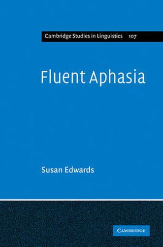 Cover image for Fluent Aphasia