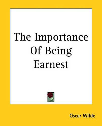 Cover image for The Importance of Being Earnest