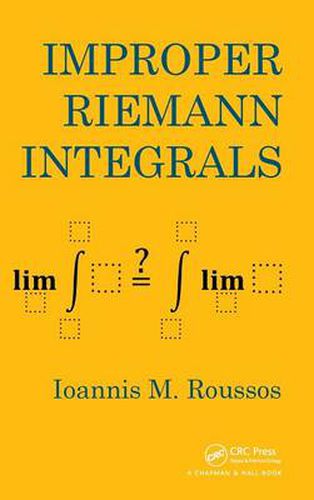 Cover image for Improper Riemann Integrals