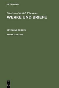 Cover image for Briefe 1738-1750