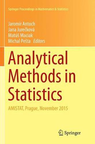 Cover image for Analytical Methods in Statistics: AMISTAT, Prague, November 2015