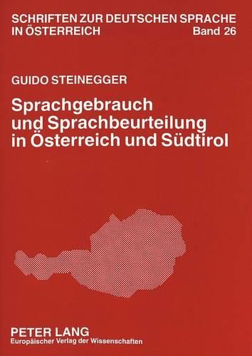 Cover image for Sprachgebrauch Und Sprachbeurteilung in Oesterreich Und Suedtirol: Ergebnisse Einer Umfrage