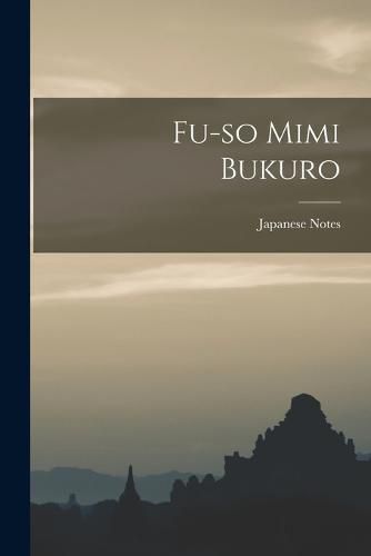 Cover image for Fu-so Mimi Bukuro