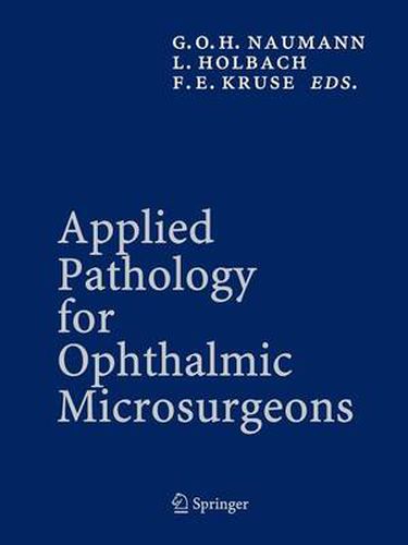 Cover image for Applied Pathology for Ophthalmic Microsurgeons