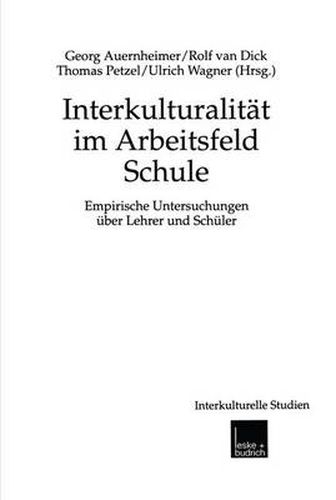 Interkulturalitat Im Arbeitsfeld Schule