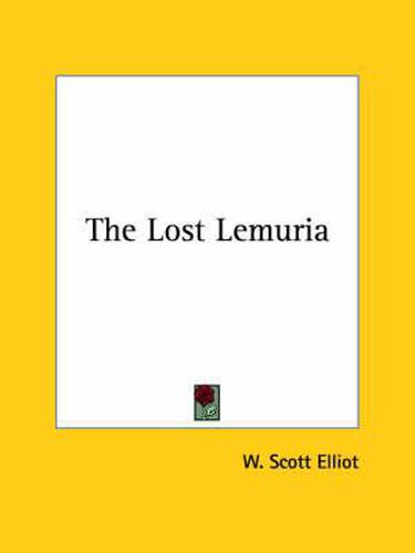 Cover image for The Lost Lemuria