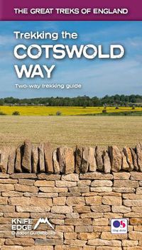 Cover image for Trekking the Cotswold Way: Two-way guidebook with OS 1:25k maps: 18 different itineraries)