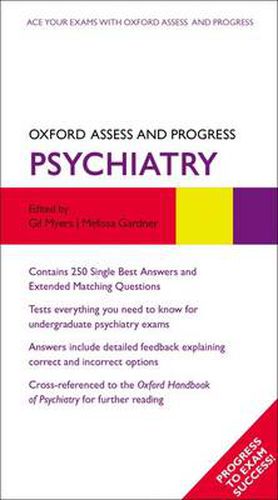 Cover image for Oxford Assess and Progress: Psychiatry