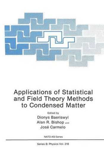 Cover image for Applications of Statistical and Field Theory Methods to Condensed Matter