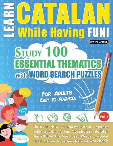 Cover image for Learn Catalan While Having Fun! - For Adults