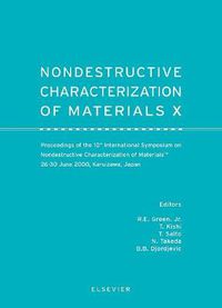 Cover image for Nondestructive Characterization of Materials X