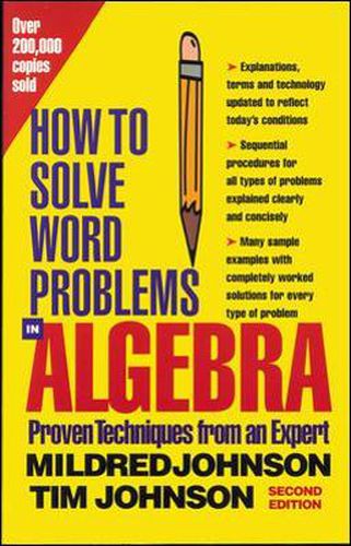 Cover image for How to Solve Word Problems in Algebra