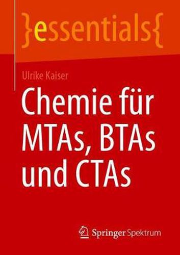 Cover image for Chemie fur MTAs, BTAs und CTAs