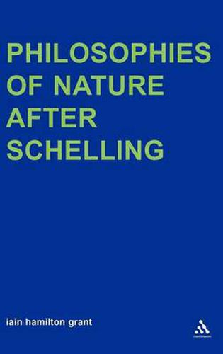 Cover image for Philosophies of Nature after Schelling