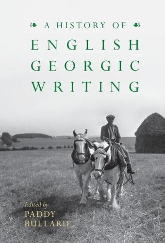 Cover image for A History of English Georgic Writing