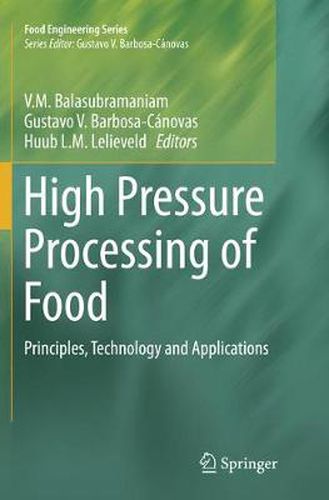 Cover image for High Pressure Processing of Food: Principles, Technology and Applications