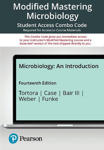 Cover image for Mastering Microbiology with Pearson eText + Print Combo Access Code for Microbiology