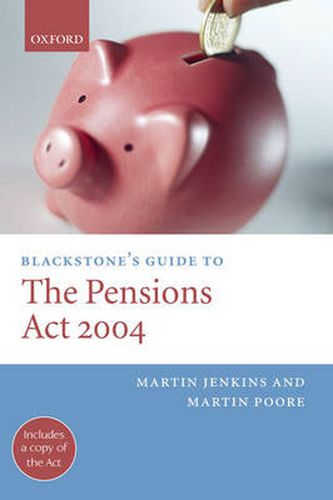 Blackstone's Guide to the Pensions Act