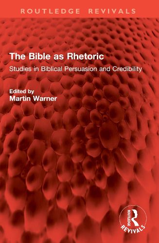 Cover image for The Bible as Rhetoric