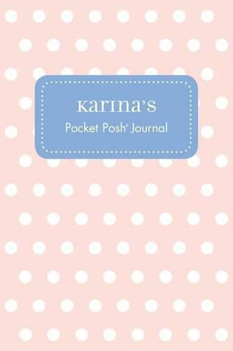 Cover image for Karina's Pocket Posh Journal, Polka Dot