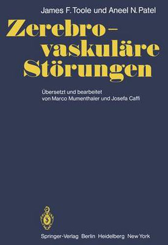 Cover image for Zerebro-vaskulare Storungen