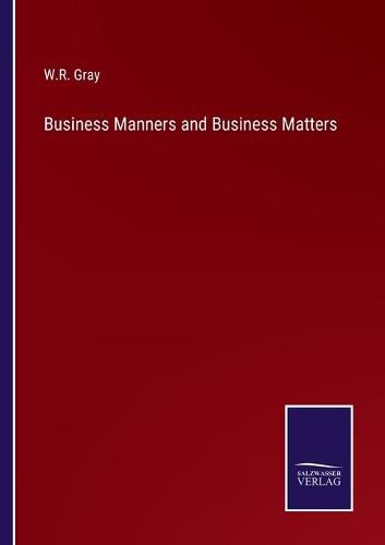 Cover image for Business Manners and Business Matters