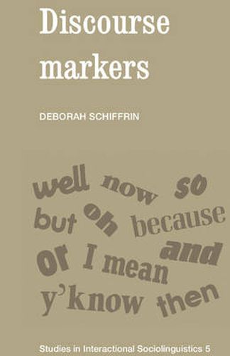 Cover image for Discourse Markers