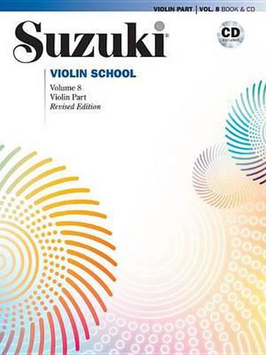 Cover image for Suzuki Violin School: Violin Part & CD, Volume 8 (Revised